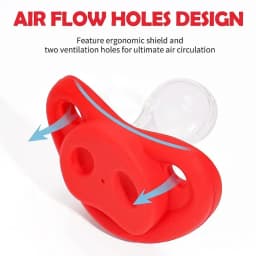 Funny Pacifiers for Babies Infants Pacifiers for Toddlers Newborn Cute Mustache Lips Pacifier Teeth Baby Gift for Boys Girls