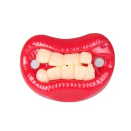 Funny Pacifiers for Babies Infants Pacifiers for Toddlers Newborn Cute Mustache Lips Pacifier Teeth Baby Gift for Boys Girls