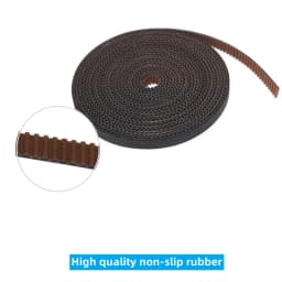 5/10/50M GT2-6/10mm Open Timing Belt 2GT Aramid Fiber Rubber/PU with Steel Core Gt2 Belt Cutting Length for 3D Printer Wholesale
