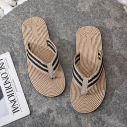 Summer Men Lightweight Beach Shoes Casual Flat Flip-Flop Slippers Male Indoor Bathroom Anti-Slip Flip Flops Man Sandals
