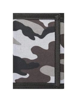 Camo Print Kids Wallet with Lanyard for Boys Girls Teens Trifold Wallet for Men Women Army Camouflage Wallets Credit Card Holder