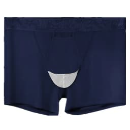 Mens Underpants Boxer Shorts Homme Thin Ice Silk Panties Man Breathable Bullet Separation Pouch Underwear Cueca Calzoncillo