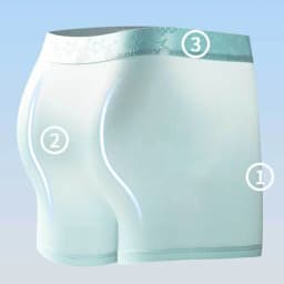 Mens Underpants Boxer Shorts Homme Thin Ice Silk Panties Man Breathable Bullet Separation Pouch Underwear Cueca Calzoncillo