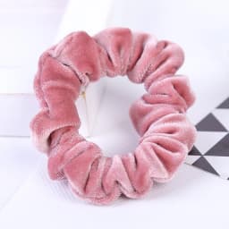 2022 New Arrival Velvet Elastic Hair Ropes Scrunchies Girls' No Crease Hair Ties Women Hair Accessories Headwear