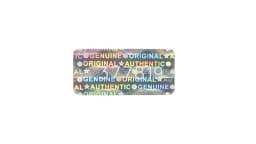 2000 Pcs,Hologram Tamper Proof Stickers,Void Warranty Security Label,Unique Serial Number,Custom Logo,20x10mm