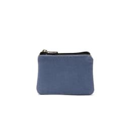 DIY Plain Canvas Cotton Bag Pure Zipper Coin Key Bag Money Pocket Women Men Hand-held Coin Purse Small Wallet Kid