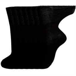 7 pairs women's non binding diabetes socks comfortable breathable shoes suitable for elderly and pregnant women for fat feet
