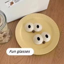 3D Cute Big Eyes Shoe Charms for Clogs Accessories Fashion Set DIY Slide Sandals Garden Shoe Buckles Decoration Boys Girls Gifts