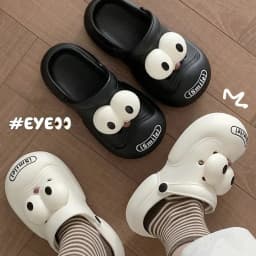 3D Cute Big Eyes Shoe Charms for Clogs Accessories Fashion Set DIY Slide Sandals Garden Shoe Buckles Decoration Boys Girls Gifts