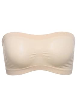 Women’s Strapless Seamless Tube Top Bra Anti-Slip Wireless Bandeau for Summer Outfit