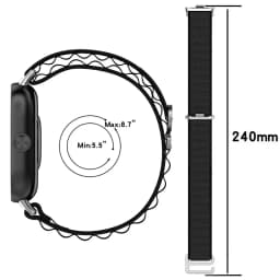 Loop Strap for Xiaomi Redmi Watch 6 5 4 Bracelet Nylon Elastic Watchband for Mi Band 10Pro/8/9Pro Trail Correa Band Accessories