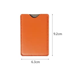 Premium PU Leather NFC Anti-Theft Card Holder - RFID Blocking Sleeve for Credit Cards, Secure & Slim Design, Travel Essentials