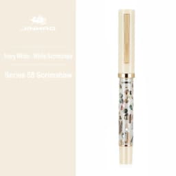 JINHAO 58 Wood / Scrimshaw Fountain Pen Colorful F EF Ink Pen High Quality Calligraphy Pen Stationery School Office Supplies
