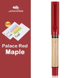 JINHAO 58 Wood / Scrimshaw Fountain Pen Colorful F EF Ink Pen High Quality Calligraphy Pen Stationery School Office Supplies