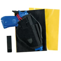 Car Holster Vehicle Holster Universal Conceal Carry Ambidextrous Holster with Mag Pouch Black Nylon Safe Hook and Loop Fastener