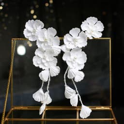 Fairy Beautiful Smart Ear Hang Side Hair Ornament New Bride Wedding Hair Jewelry