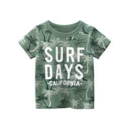 2 3 4 5 7 9 Years Summer Baby Boys Short Sleeve T-shirt Children Kids Cotton Cartoon Tops For Little Boys KF1022
