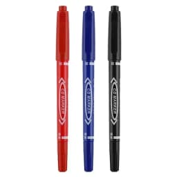 5/10 Pcs Twin Tip Permanent Marker Black/Blue/Red Oil Pen Fine Nid Ink Stationery School & Office Supplies
