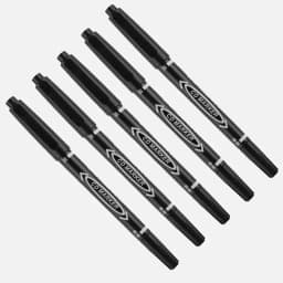 5/10 Pcs Twin Tip Permanent Marker Black/Blue/Red Oil Pen Fine Nid Ink Stationery School & Office Supplies