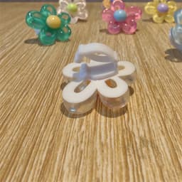8Pcs Shoe Laces Charms for Sneakers Decorations Advanced Irregular Flowers Shoe Charm Buckle DIY Dopamine Shoes Accessories