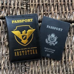 Glory to Arstotzka Passport Cover Russia Travel Papers Please Passport Holder  Covers for Passport