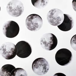 45pcs/box Cute Creative Moon Mini Sticker Ablum Diary Scrapbooking Bullet Journaling Labels Deco Album DIY Stationery Stickers
