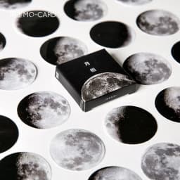 45pcs/box Cute Creative Moon Mini Sticker Ablum Diary Scrapbooking Bullet Journaling Labels Deco Album DIY Stationery Stickers