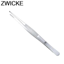 Stainless Steel 430 Anti-iodine Medical Tweezers Long Straight Forceps 12.5cm-30cm Straight Head Elbow Thicken Medical Tools