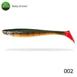 Hunthouse Pike Fishing Lure Pig Shad 120mm/150mm/200mm Paint Printing Paddle Tail Shad Silicone Souple Leurre Natural Musky Fish