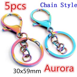 5-10pcs Snap Hook Trigger Clips Buckles For Keychain Lobster Lobster Clasp Hooks for Necklace Key Ring Clasp Jewelry Supplies