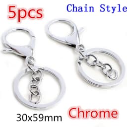 5-10pcs Snap Hook Trigger Clips Buckles For Keychain Lobster Lobster Clasp Hooks for Necklace Key Ring Clasp Jewelry Supplies