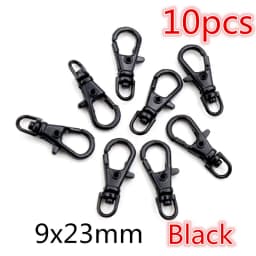 5-10pcs Snap Hook Trigger Clips Buckles For Keychain Lobster Lobster Clasp Hooks for Necklace Key Ring Clasp Jewelry Supplies
