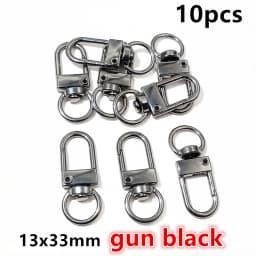 5-10pcs Snap Hook Trigger Clips Buckles For Keychain Lobster Lobster Clasp Hooks for Necklace Key Ring Clasp Jewelry Supplies