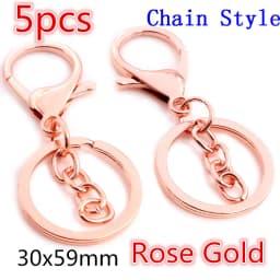 5-10pcs Snap Hook Trigger Clips Buckles For Keychain Lobster Lobster Clasp Hooks for Necklace Key Ring Clasp Jewelry Supplies