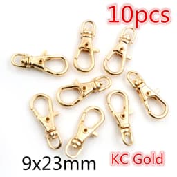 5-10pcs Snap Hook Trigger Clips Buckles For Keychain Lobster Lobster Clasp Hooks for Necklace Key Ring Clasp Jewelry Supplies