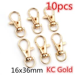 5-10pcs Snap Hook Trigger Clips Buckles For Keychain Lobster Lobster Clasp Hooks for Necklace Key Ring Clasp Jewelry Supplies