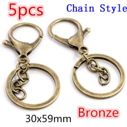 5-10pcs Snap Hook Trigger Clips Buckles For Keychain Lobster Lobster Clasp Hooks for Necklace Key Ring Clasp Jewelry Supplies