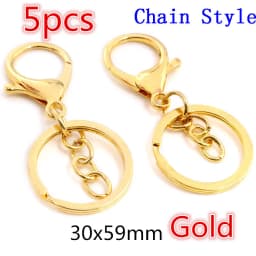 5-10pcs Snap Hook Trigger Clips Buckles For Keychain Lobster Lobster Clasp Hooks for Necklace Key Ring Clasp Jewelry Supplies
