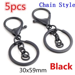 5-10pcs Snap Hook Trigger Clips Buckles For Keychain Lobster Lobster Clasp Hooks for Necklace Key Ring Clasp Jewelry Supplies