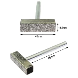 1 piece 125*16*12.7mm Ceramic Abrasive Wheel P46 P60 P80 P120