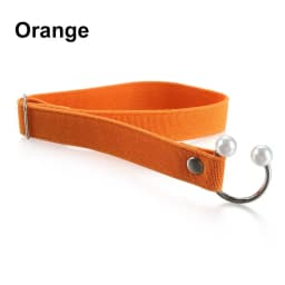 1Pair Women High Heels Adjustable Elastic Shoe Strap Belt U-shaped Pearl Elastic Lazy Shoelace Anti-drop Heels Shoe Accessories