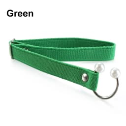 1Pair Women High Heels Adjustable Elastic Shoe Strap Belt U-shaped Pearl Elastic Lazy Shoelace Anti-drop Heels Shoe Accessories