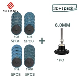 50mm 2 Inch R-type Sanding Discs Roll Lock Surface Sanding Discs Pad Polishing Sandpaper Quick Change Disc For Rotary Tool