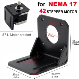 775 Motor Mount Bracket Universal Fixing Mounting Bracket for 750/755/775/795/895 DC Motors Nema 17 28/35/42 Stepper Motor