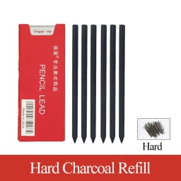 5.6mm Mechanical Automatic Pencils & Charcoal Graphite Pencil Lead Soft Medium Hard HB 2B 4B 6B 8B 14B Sketch Drawing Lead Core