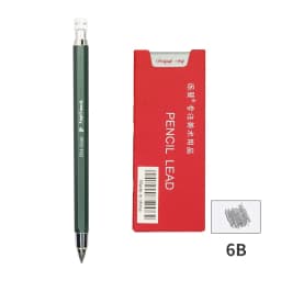5.6mm Mechanical Automatic Pencils & Charcoal Graphite Pencil Lead Soft Medium Hard HB 2B 4B 6B 8B 14B Sketch Drawing Lead Core
