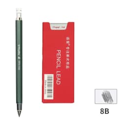 5.6mm Mechanical Automatic Pencils & Charcoal Graphite Pencil Lead Soft Medium Hard HB 2B 4B 6B 8B 14B Sketch Drawing Lead Core