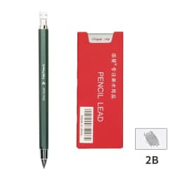 5.6mm Mechanical Automatic Pencils & Charcoal Graphite Pencil Lead Soft Medium Hard HB 2B 4B 6B 8B 14B Sketch Drawing Lead Core