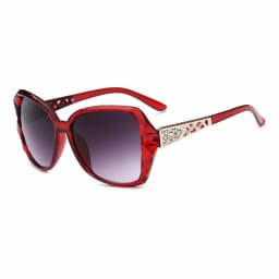 Fashion Square Sunglasses Women Luxury Brand Big Purple Sun Glasses Female Mirror Shades Ladies Oculos De Sol Feminino