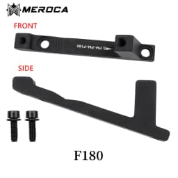 MEROCA Bicycle Disc Brake Adapter Mtb Disc Brake Converter Mountain Bike Bracket Cycling Caliper Mount For 160 180 203mm Rotor